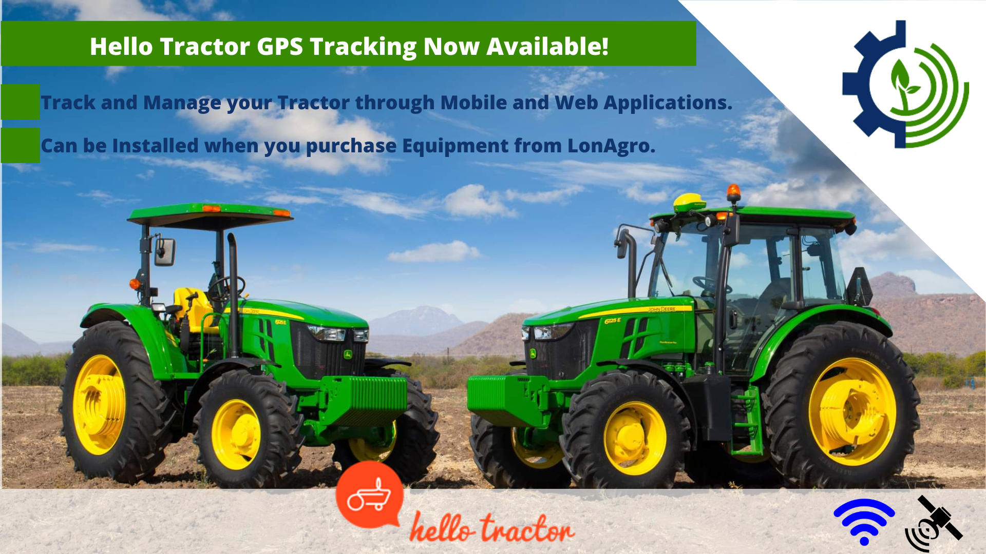 Hello Tractor_onAgro_GPS Tracking Now Available!